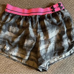 Under Armor running shorts